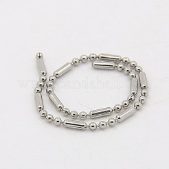 Anlaufbeständige Kugelketten aus Edelstahl 304&nbsp;CHS-K002-12A