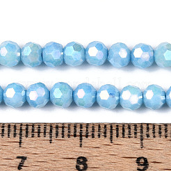 Brins de perles de verre électrolytiques anti-ternissement&nbsp;EGLA-T021-4mm-15-10