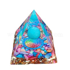 Generatori di energia in resina piramidale di orgonite&nbsp;PW-WG03459-02