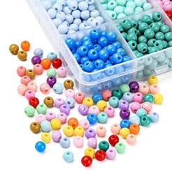 18 Farben undurchsichtige Acrylperlen&nbsp;DIY-YW0005-37