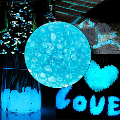 600 pz. 2 cabochon luminosi in plastica&nbsp;DIY-BC0004-72