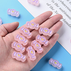 Perles en acrylique transparente&nbsp;MACR-S374-05B-06