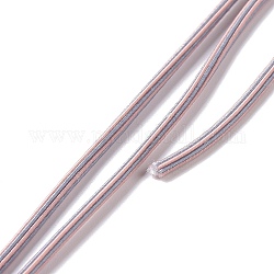 5 m elastisches Kabel, Runde, für Bekleidungszubehör, Distel, 2.5 mm, ca. 5.47 Yard (5m)/Bündel