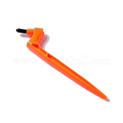 Ремесленные режущие инструменты, 360 ножа из нержавеющей стали с вращением на 420 градус, с пластиковой ручкой, для ремесла, скрапбукинга, трафарет, оранжевые, 16.5x3.8x1.45 см