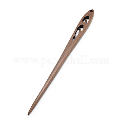Swartizia spp деревянные палочки для волос, окрашенные, кокосового коричневый, 171x14x7 мм