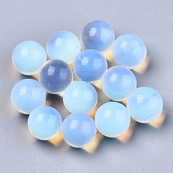 Perles d'opalite, pas de trous / non percés, ronde, 8mm