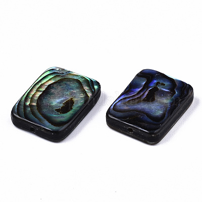 Natürliche Abalone-Muschel / Paua-Muschelperlen&nbsp;SSHEL-T014-11B-1