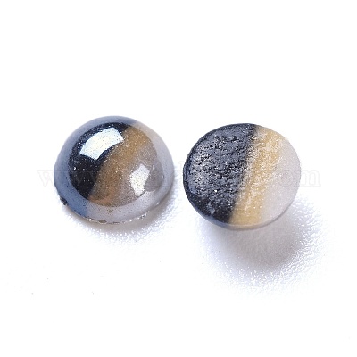 Undurchsichtige Glascabochons&nbsp;GGLA-S038-10B-4mm-1