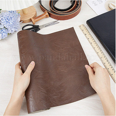 Tessuto in pelle PU rettangolare&nbsp;AJEW-WH0089-52A-03-1