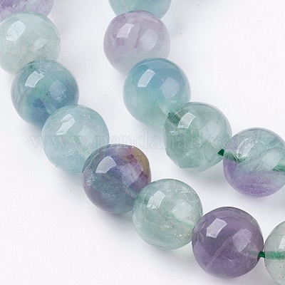 Natürliches Fluorit Perlenstränge&nbsp;G-M025-01C-1