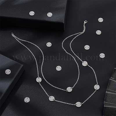 Shop UNICRAFTALE 52pcs Stainless Steel Alphabet Link Charms Metal A-Z Letter  Pendants Flat Round with Initial Letter Charms 1.2mm Hole Linking  Connectors for Necklaces Bracelet Jewelry Making for Jewelry Making -  PandaHall