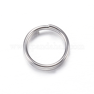 Wholesale SUPERFINDINGS 201 Stainless Steel Split Ring 