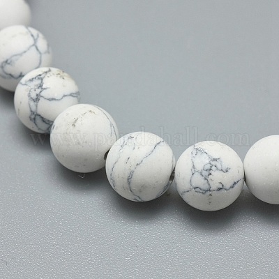 Bracelets extensibles en jaspe turquoise synthétique&nbsp;BJEW-K212-B-009-1