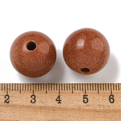 Perline Goldstone sintetici&nbsp;G-G147-01K-1
