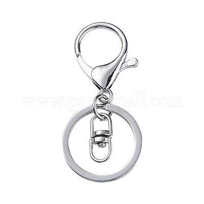 70 Pcs Keychain Hooks and D Rings Swivel Snap Hooks Lobster Claw Clasps  Lanyard Snap Hooks