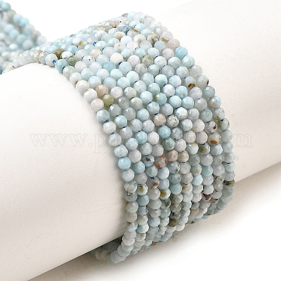 Larimar Naturperlen Stränge&nbsp;G-G259-D13-2mm-1