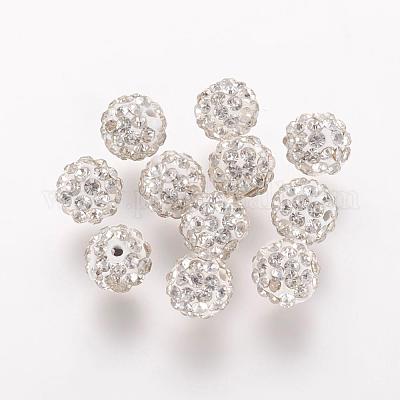 Polymer Ton Strass Perlen&nbsp;RB-K050-8mm-C13-1