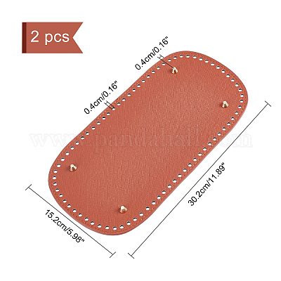 PH PandaHall 2pcs Bag Bottom Insert Red Rectangle Bag Base Shaper PU  Leather Handbag Bottom Inside for Handmade Purse Tote Bags Replacement  Repair DIY Accessories, 11.81x5.9 : : Home & Kitchen