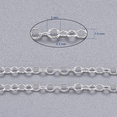 Chaînes de câble en laiton&nbsp;X-CHC-034Y-S-NF-1