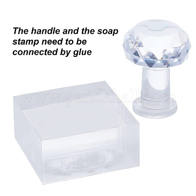 Shop CRASPIRE Acrylic Soap Stamp Thank You Handmade Soap Stamp with Handle  1.57 Soap Embossing Stamp for Cookie Clay Pottery Stamp Biscuits Gummier  DIY Arts Crafts Making Projects for Jewelry Making 