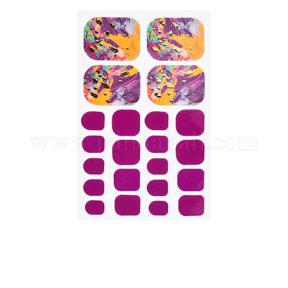 Set di nail art a copertura totale MRMJ-R086-07-1