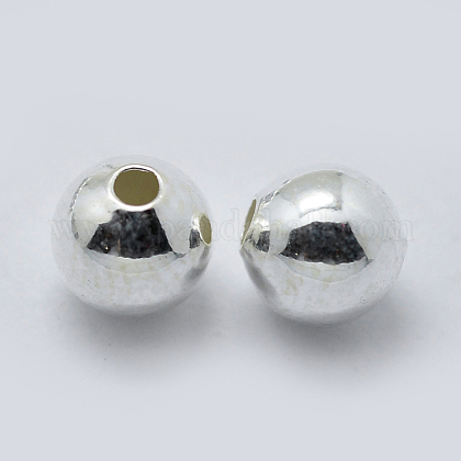 925 Sterling Silber Zwischenperlen STER-K171-44S-5mm-1