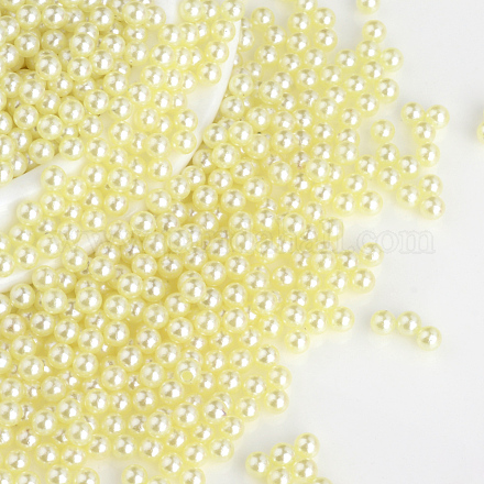 Perles acryliques de perles d'imitation OACR-S011-2mm-Z22-1