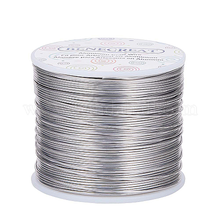 BENECREAT 18 Gauge (1mm) 492 Feet (150m) Tarnish Resistant Aluminum Wire Primary Color for Jewelry Beading Craft Sculpting Model Skeleton AW-BC0001-1mm-17-1
