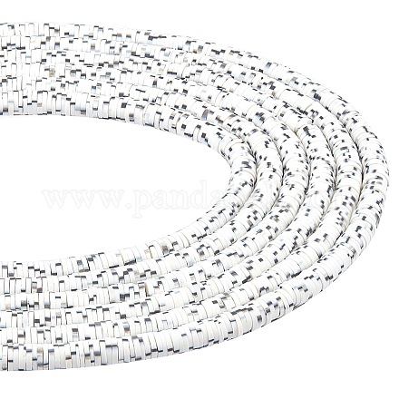 Nbeads 10 brins brin de perles en pâte polymère faites à la main. accessoires de bricolage pour la fabrication de bracelets et de colliers CLAY-NB0001-40-1