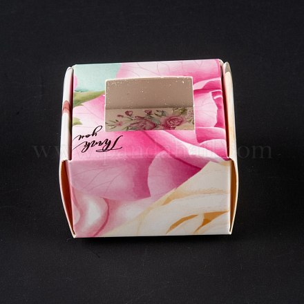 Rechteckige faltbare kreative Geschenkbox aus Kraftpapier CON-B002-04E-01-1