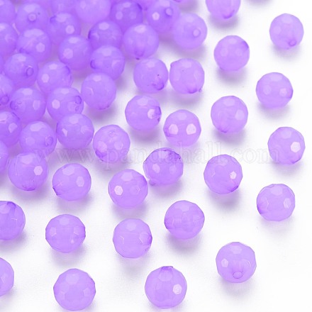 Perles en acrylique transparente TACR-S154-62E-04-1