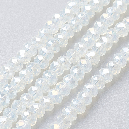 Chapelets de perles en verre à facettes EGLA-F124-NA01-1
