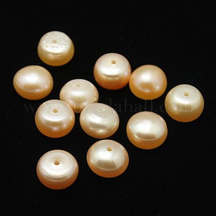 Grade AA Natural Cultured Freshwater Pearl Beads PEAR-D001-6-6.5-1AA-1