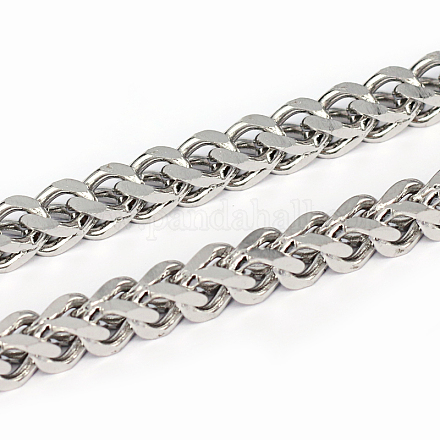 304 Stainless Steel Wheat Chains CHS-L001-49-1.4mm-1