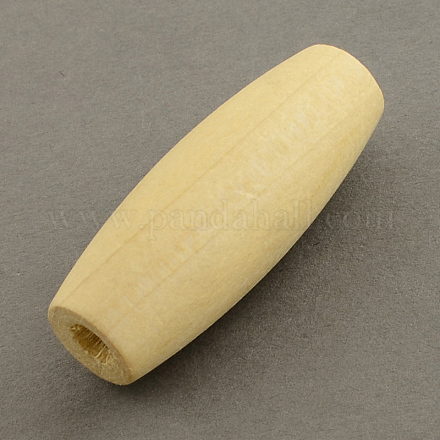 Barrel Unfinished Wood Beads WOOD-Q012-12-LF-1