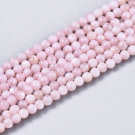 Eau douce naturelle de coquillage perles brins X-BSHE-T009-01D-1