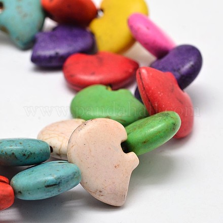Synthetic Turquoise Bead Strands G-M150-27-1