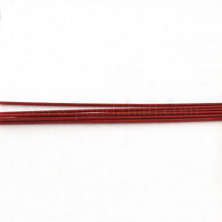 タイガーテールワイヤー  ナイロンコーティング201ステンレス  暗赤色  18ゲージ  1.0mm  約984.25フィート（300m）/ 1000g TWIR-S002-1.0mm-9-1