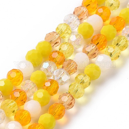 Glass Beads Strands X-GLAA-E036-09A-1