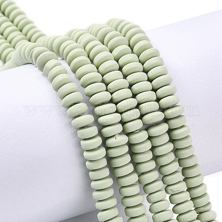 Handmade Polymer Clay Beads Strands X-CLAY-N008-008-101-1