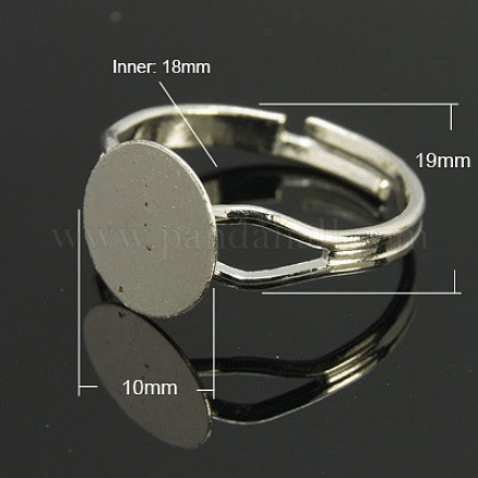 Компоненты латунные кольца X-KK-C3044-10mm-N-1