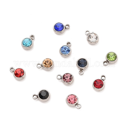 304 Stainless Steel Charms STAS-I165-04C-P-1
