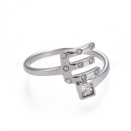 304 anelli in acciaio inox RJEW-I063-01P-1