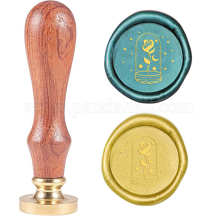Wax Seal Stamp Set AJEW-WH0131-876-1