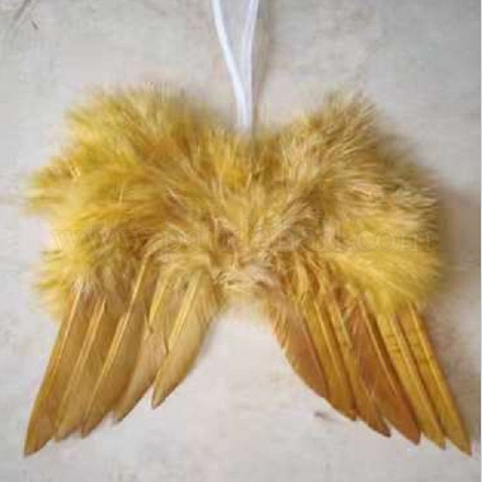 Mini Doll Angel Wing Feather FIND-PW0001-049-F06-1