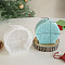 Christmas Theme Silicone Molds, Candle Molds, for Candle Making, Deer, 74x77x26mm, Inner Diameter: 65x66mm