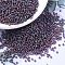 MIYUKI Round Rocailles Beads, Japanese Seed Beads, 11/0, (RR1013) Silverlined Dark Smoky Amethyst AB, 2x1.3mm, Hole: 0.8mm, about 50000pcs/pound