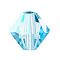 Preciosa® Crystal Beads, Czech Crystal, Bicone(451 69 302 Rondelle), 60000 200 Aquamarine AB, 5mm, Hole: 1mm