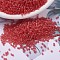 MIYUKI Delica Beads, Cylinder, Japanese Seed Beads, 11/0, (DB0779) Dyed Semi-Frosted Transparent Watermelon, 1.3x1.6mm, Hole: 0.8mm, about 10000pcs/bag, 50g/bag