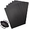 Plastic Sheets, Rectangle, Black, 300x200x1.2mm